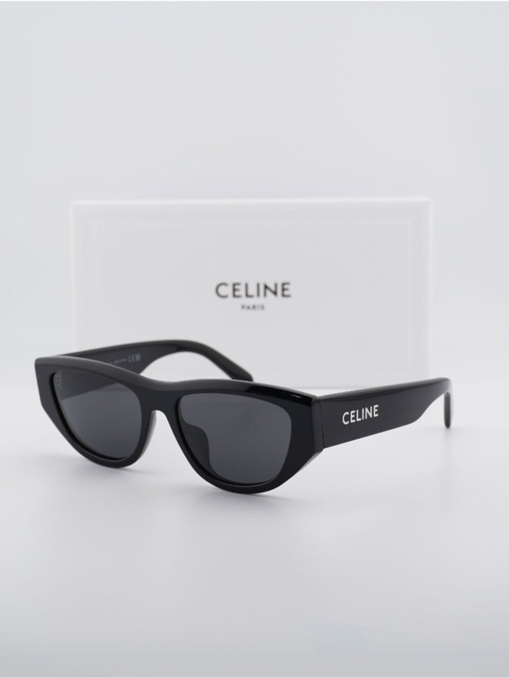 Celine CL40278U MONOCHROMS 01A Square Sunglasses - Black/ Grey